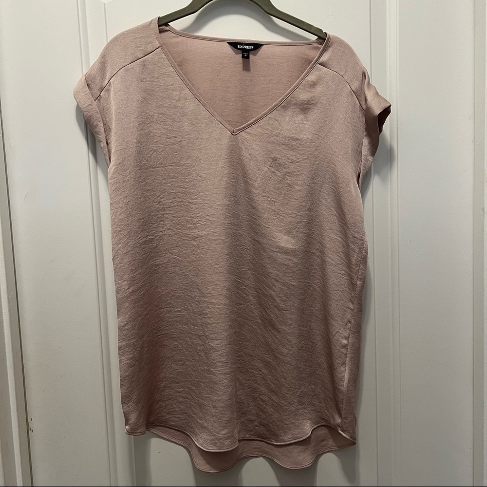 Express Metallic Blouse